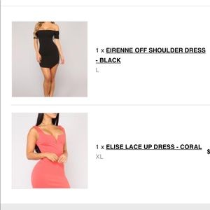 Fashion nova dresses